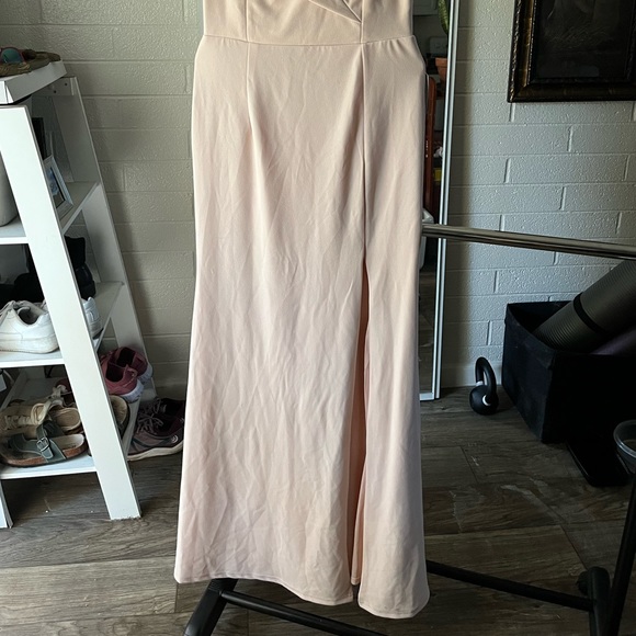 Off the shoulder floor length dress - Picture 3 of 5